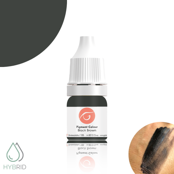 Gaube Kosmetik - S-Black Brown (Hybrid), 10 ml