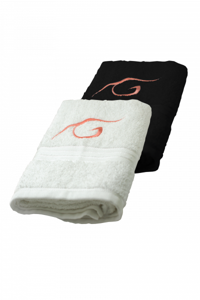 Towel with Gaube logo