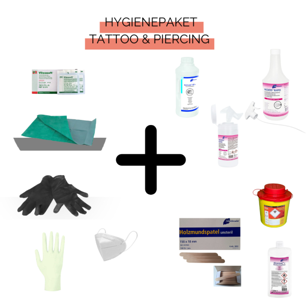 Hygienepaket für Piercer & Tätowierer