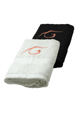 Towel with Gaube logo