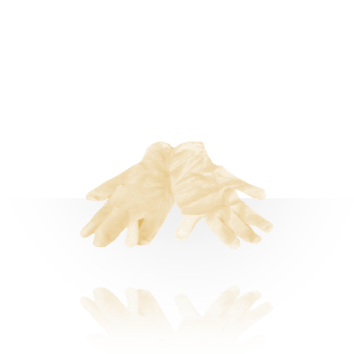 Handschuhe Latex unsteril puderfrei, Größe, 100 Stk.