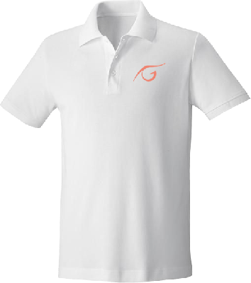 Men Poloshirt, white
