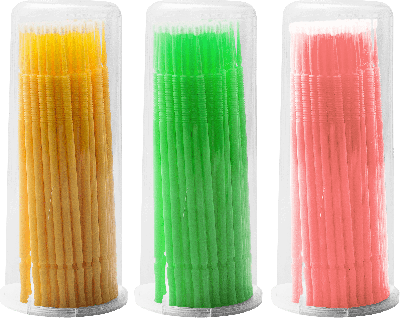 Gaube Silk Lashes Applicator Sticks, 100 Stk.