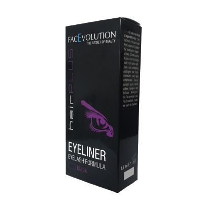 Hairplus Eyeliner 2in1, schwarz, 1,5 ml