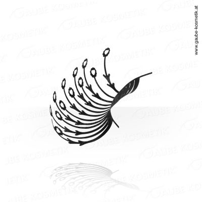 Fancy Paper Lashes Blume, 1 Paar