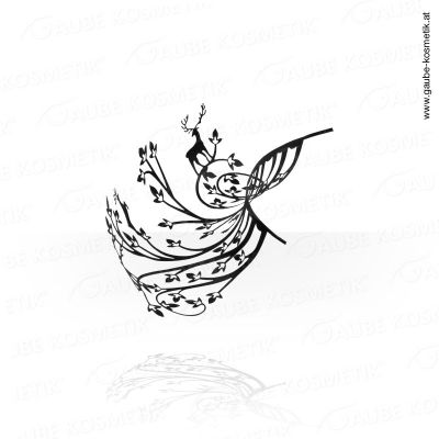 Fancy Paper Lashes Hirsch, 1 Paar