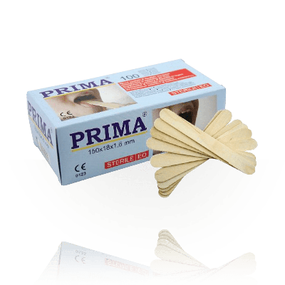 Holzmundspateln  STERIL 150x18mm  100Stk.